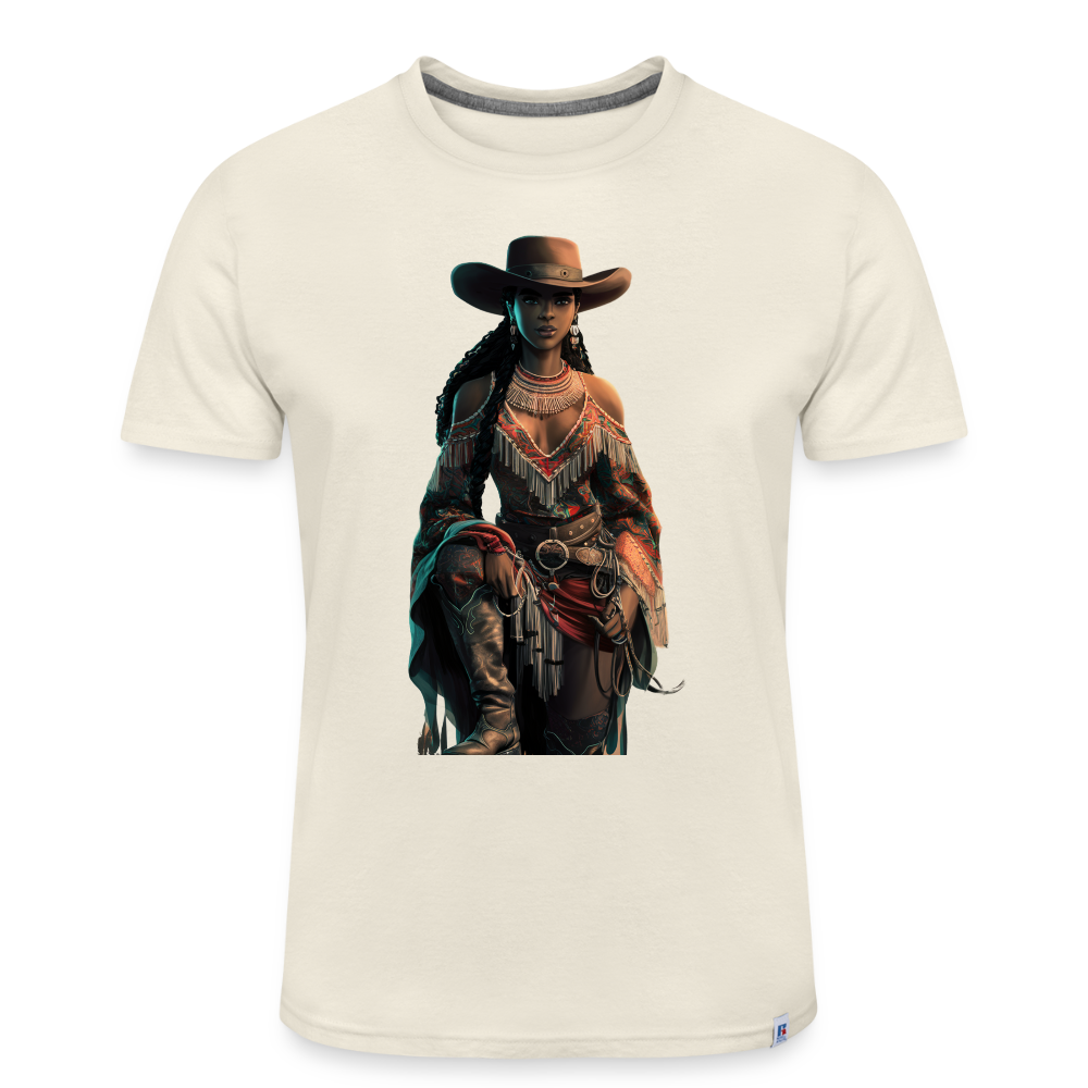 Indigenous Cowgirl UNISEX PERFORMANCE T-SHIRT - vintage white