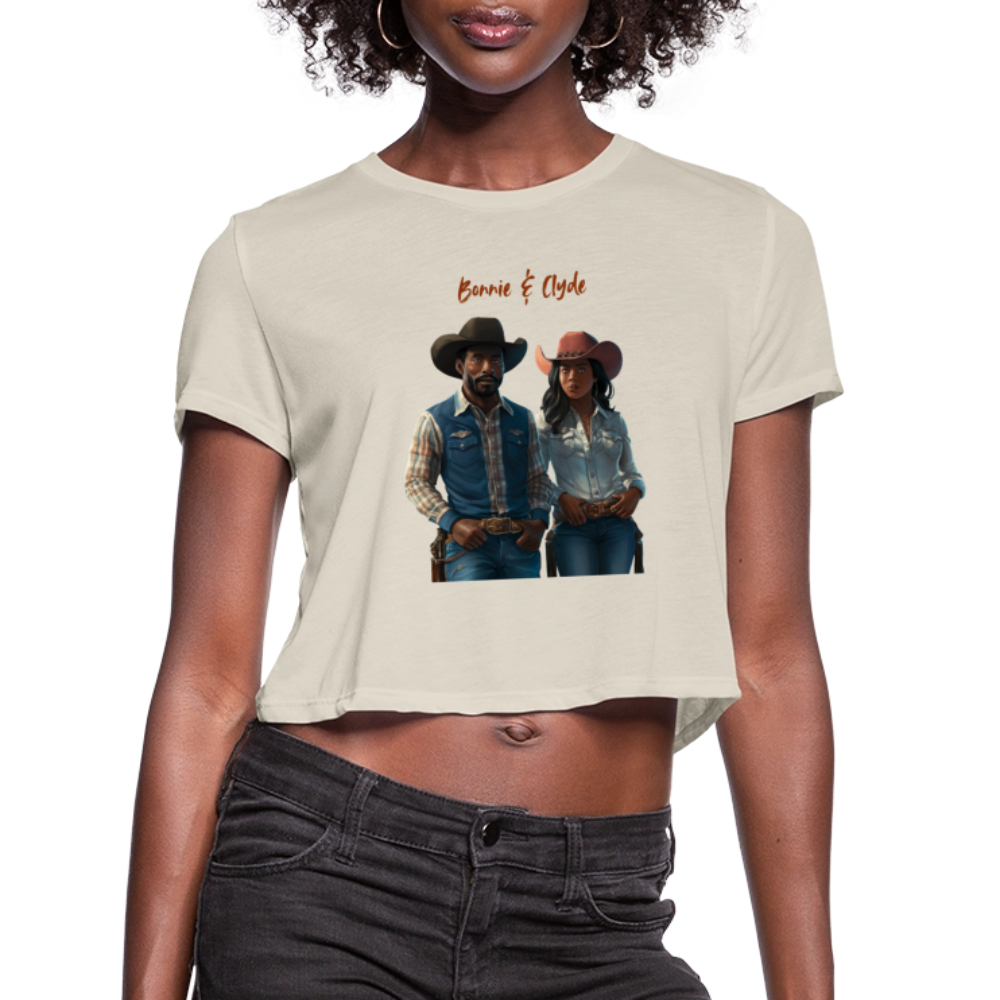 Bonnie & Clyde FLOWY CROP - dust
