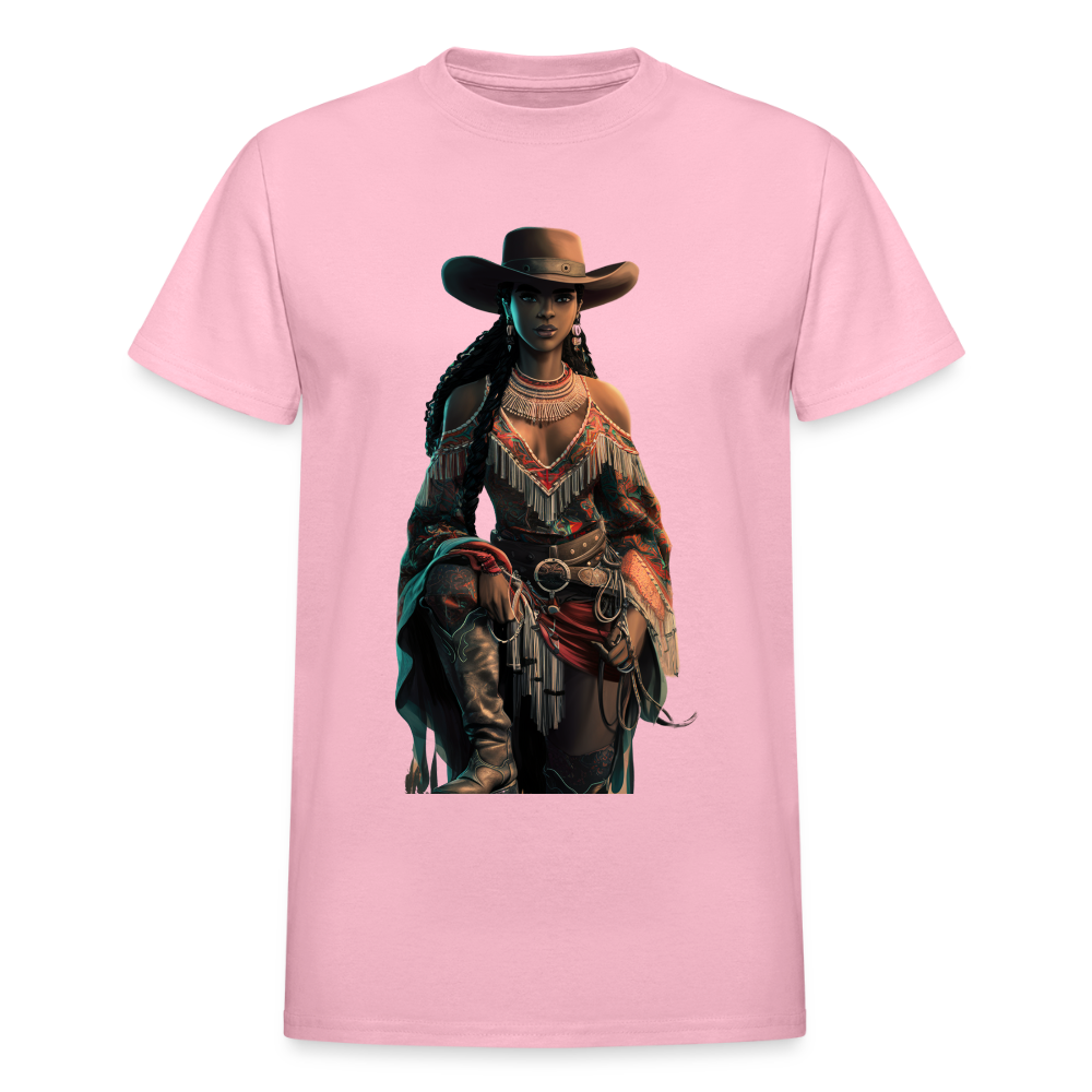 Indigenous Cowgirl UNISEX ULTRA COTTON T-SHIRT - light pink