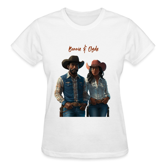 Bonnie & Clyde ULTRA COTTON T-SHIRT - white