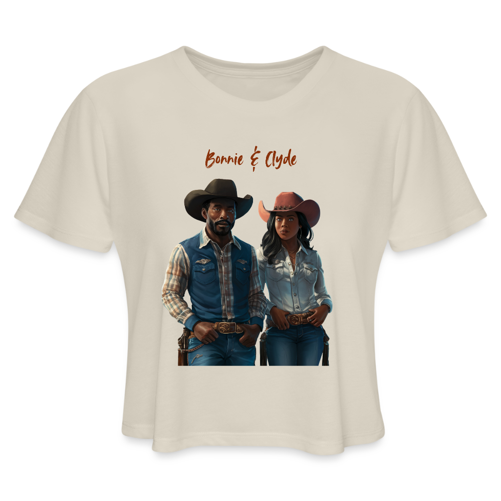 Bonnie & Clyde FLOWY CROP - dust